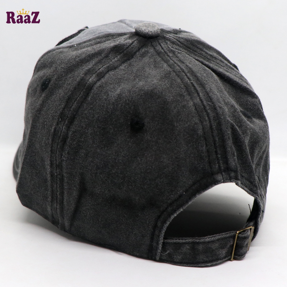 Picture of Silver Grey Cattle Head Vintage Baseball Cap