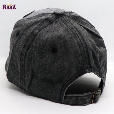 Picture of Silver Grey Cattle Head Vintage Baseball Cap