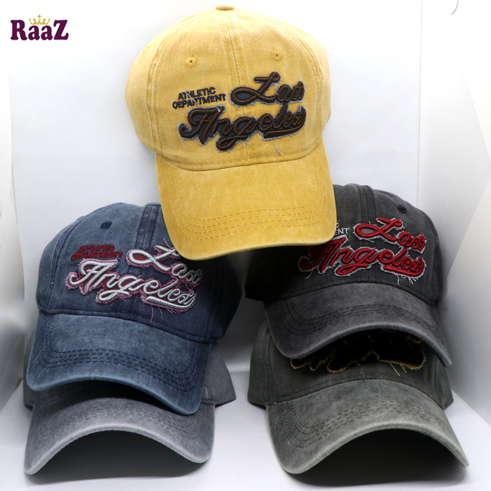 Picture of Light Green Los Angles Embroidery Logo Imported Cap