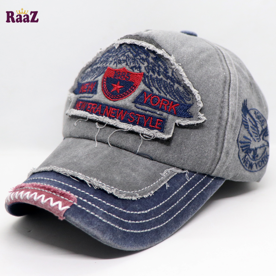 Picture of Silver Blue New York 1985 Wash Imported cap