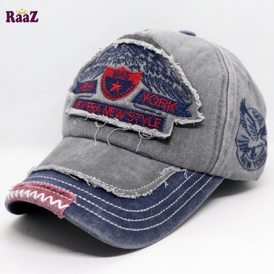 Picture of Silver Blue New York 1985 Wash Imported cap