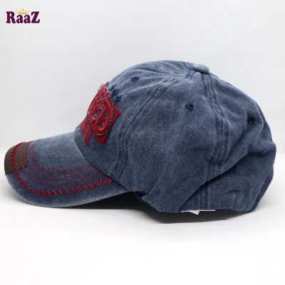 Picture of Navy Blue Rugged Original Embroidery Logo Imported Cap
