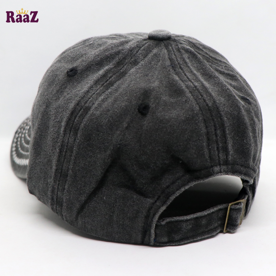 Picture of Deep Grey Rugged Original Embroidery Logo Imported Cap