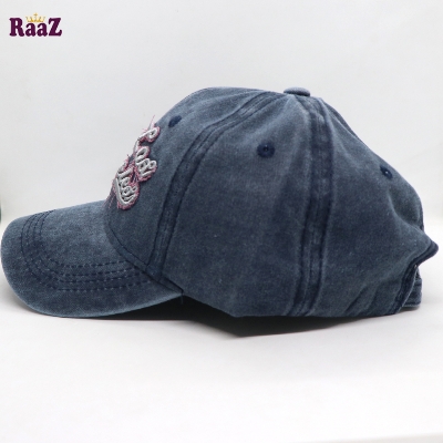 Picture of Navy Blue Los Angles Embroidery Logo Imported Cap