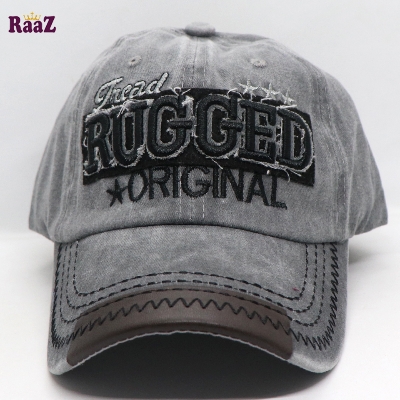 Picture of Grey Rugged Original Embroidery Logo Imported Cap