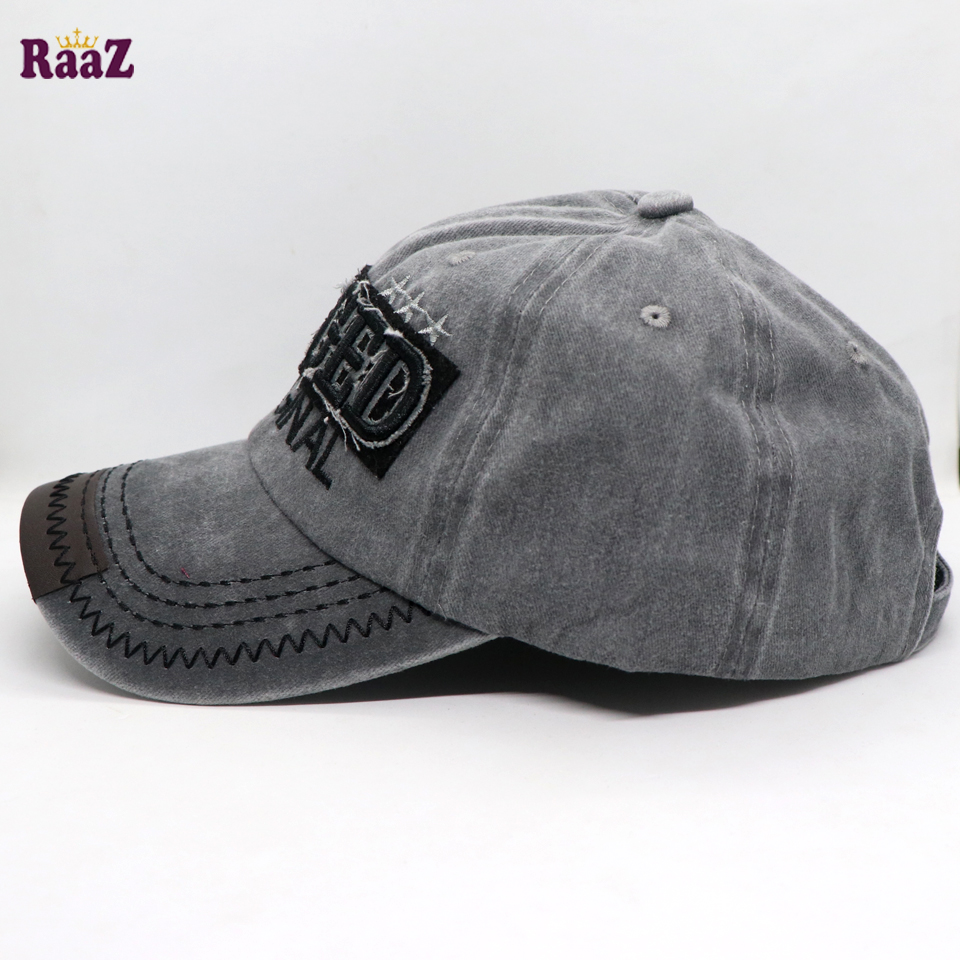 Picture of Grey Rugged Original Embroidery Logo Imported Cap