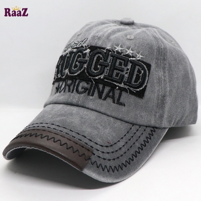 Picture of Grey Rugged Original Embroidery Logo Imported Cap