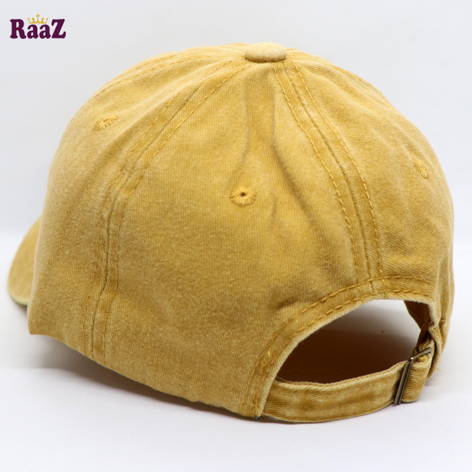 Picture of Yellow Los Angles Embroidery Logo Imported Cap