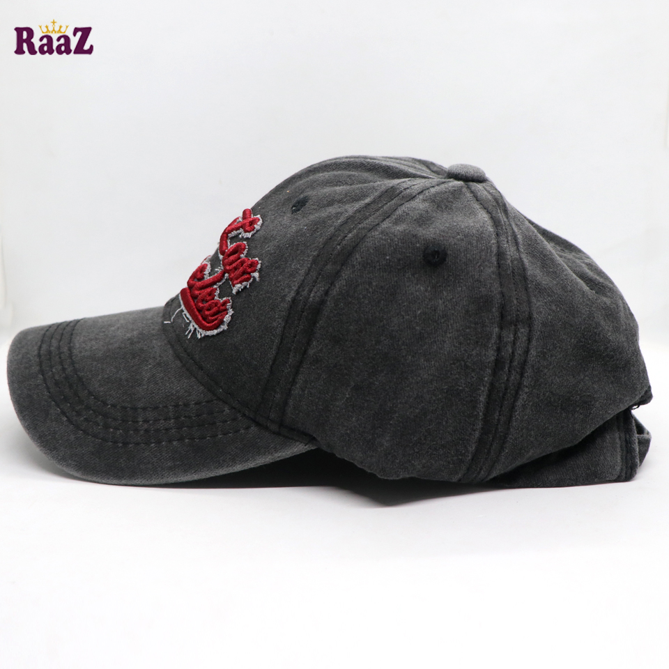Picture of Black  Los Angles Embroidery Logo Imported Cap