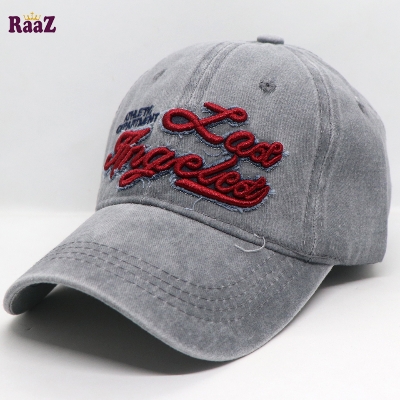 Picture of Silver Los Angles Embroidery Logo Imported Cap