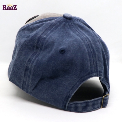 Picture of Coffee Navy Blue Cattle Head Vintage Baseball Cap