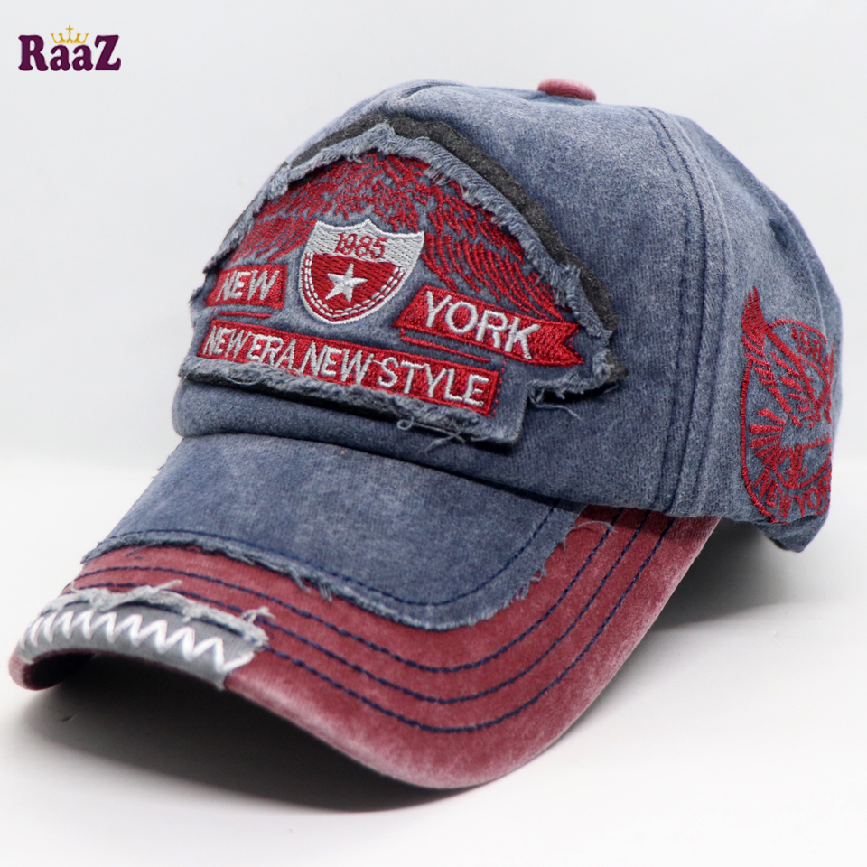 Picture of Navy Blue New York 1985 Wash Imported cap