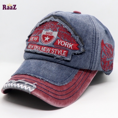 Picture of Navy Blue New York 1985 Wash Imported cap