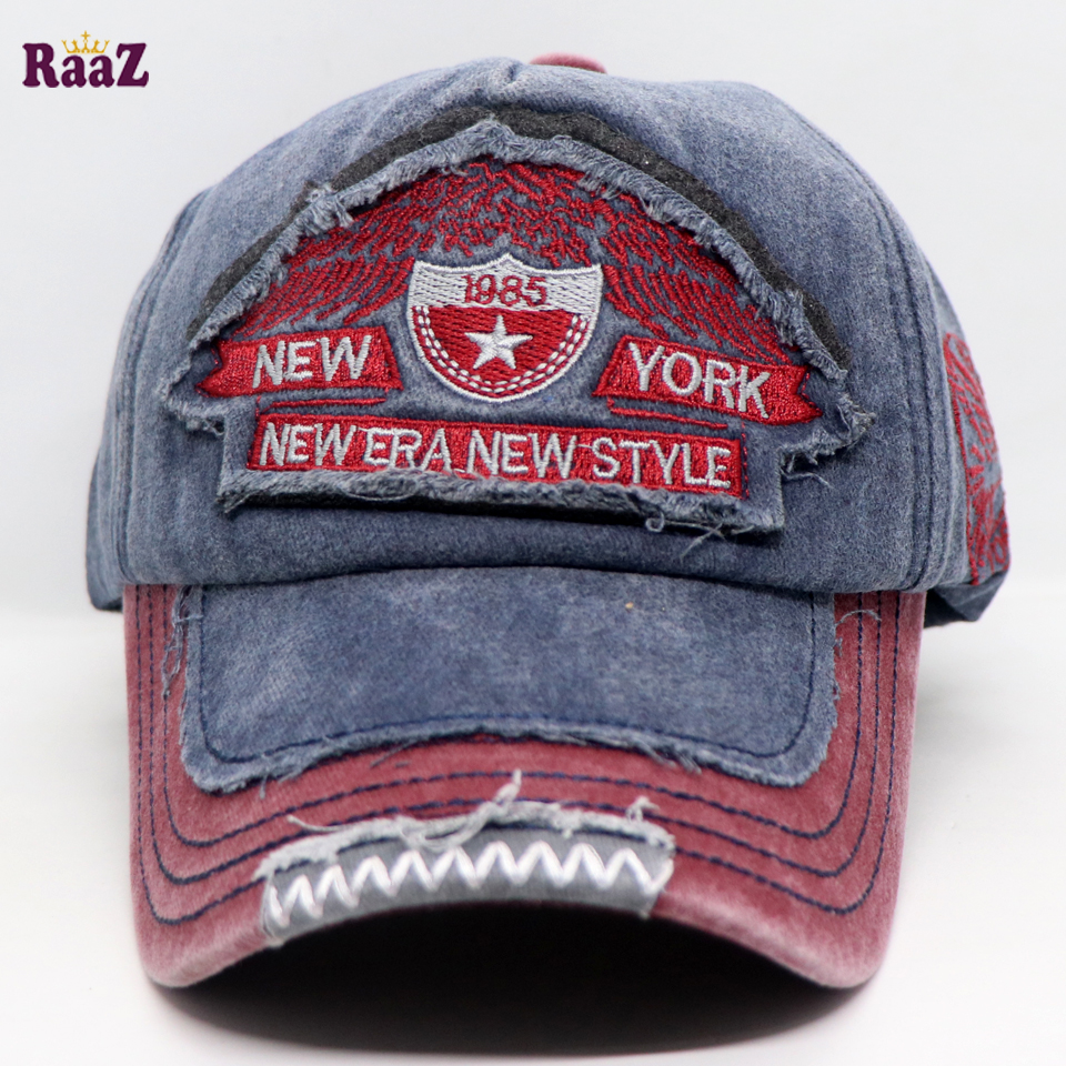 Picture of Navy Blue New York 1985 Wash Imported cap
