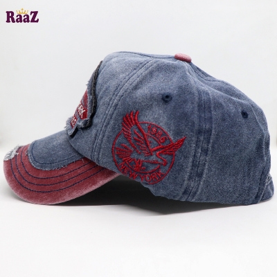 Picture of Navy Blue New York 1985 Wash Imported cap