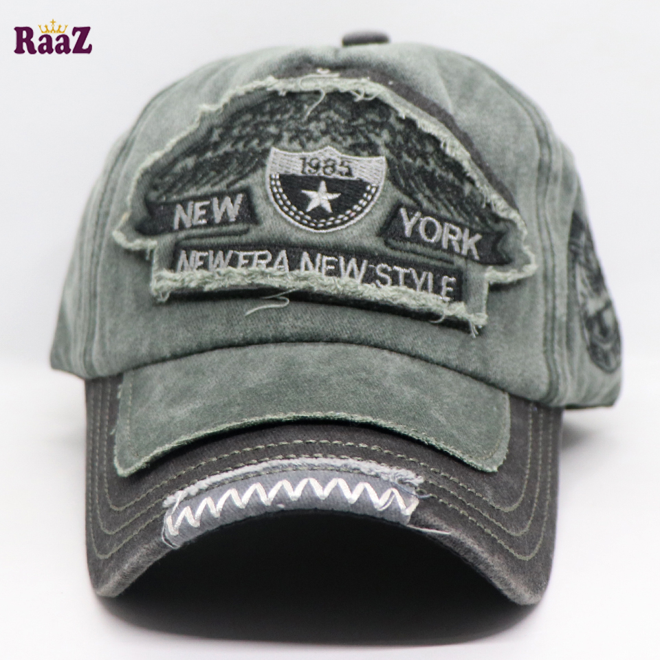 Picture of Deep Green New York 1985 Wash Imported cap