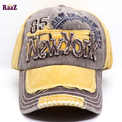 Picture of Yellow New York 85 Imported Baseball Cap