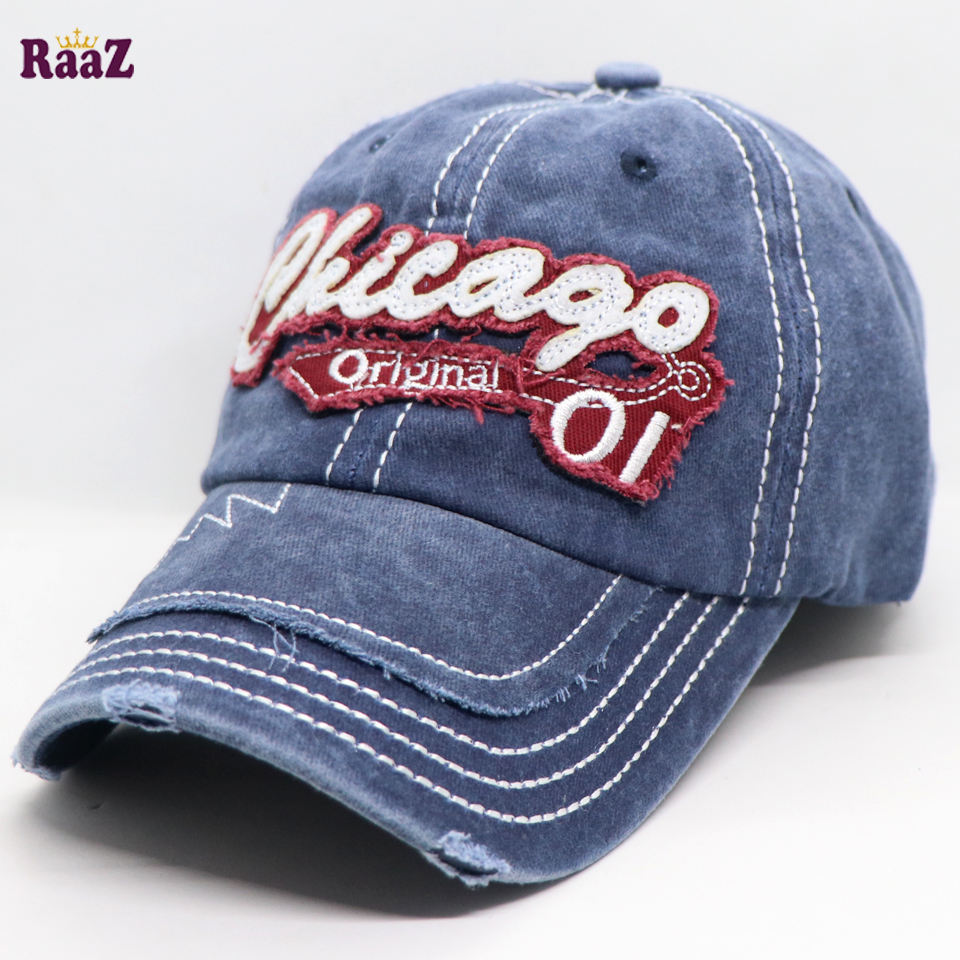Picture of Blue Chicago Original 01 Imported Wash Cap