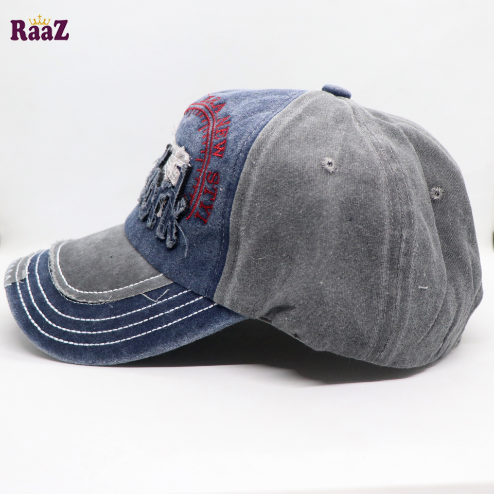 Picture of Blue Silver New York 85 Imported Baseball Cap