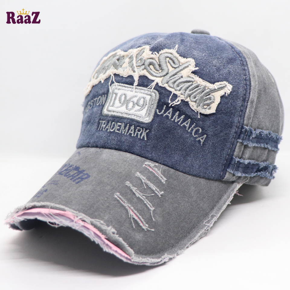 Picture of Silver Blue Blackshack 1969 Embroidery Logo Imported