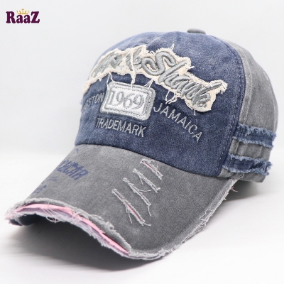 Picture of Silver Blue Blackshack 1969 Embroidery Logo Imported