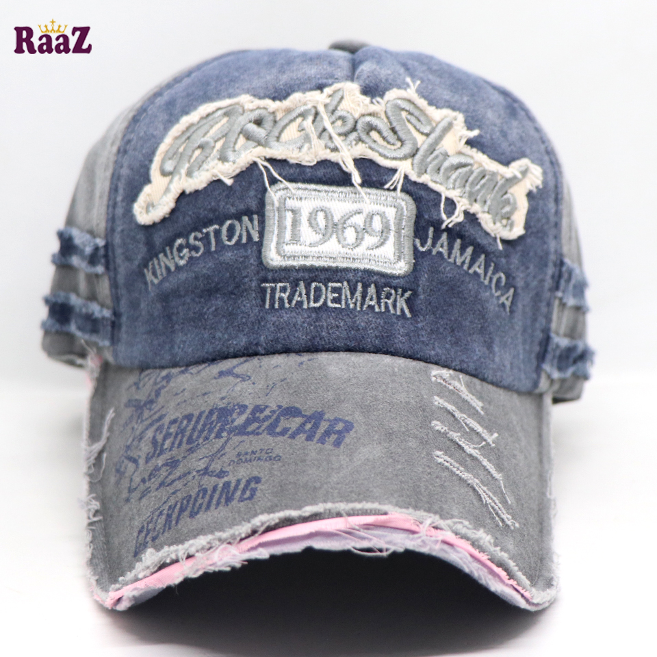 Picture of Silver Blue Blackshack 1969 Embroidery Logo Imported