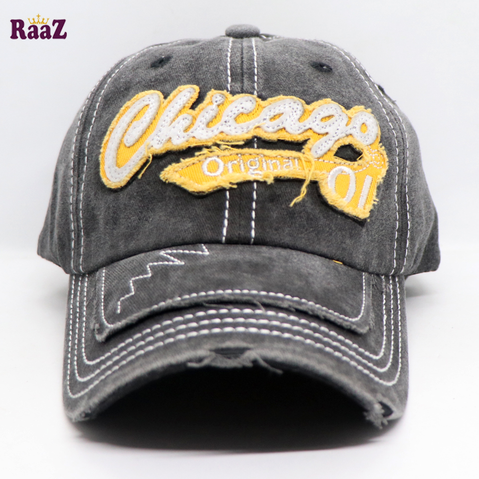 Picture of Deep Grey Chicago Original 01 Imported Wash Cap