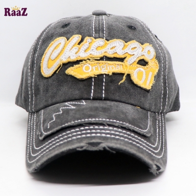 Picture of Deep Grey Chicago Original 01 Imported Wash Cap