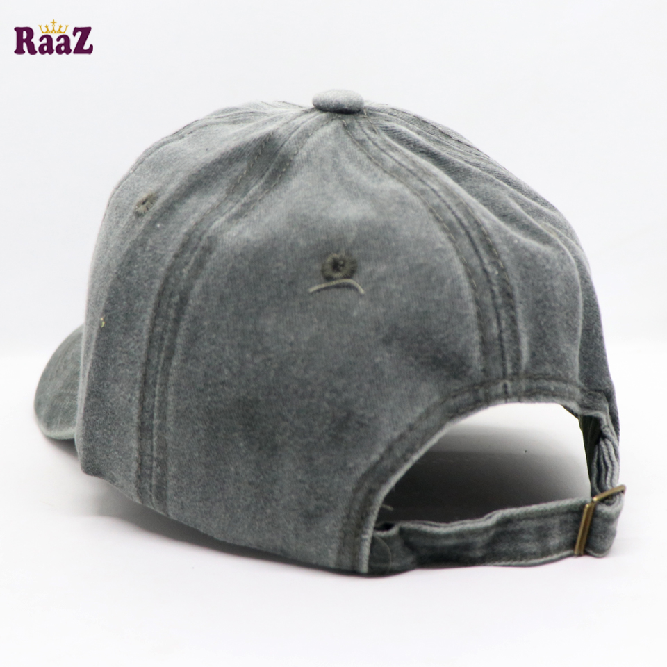 Picture of Deep Green Miami Beach Solid Color Imported Baseball Cap