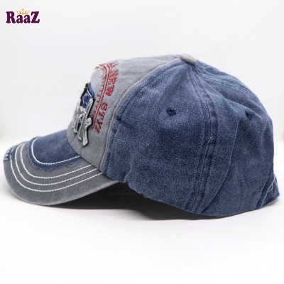 Picture of Blue Silver New York 85 Imported Baseball Cap