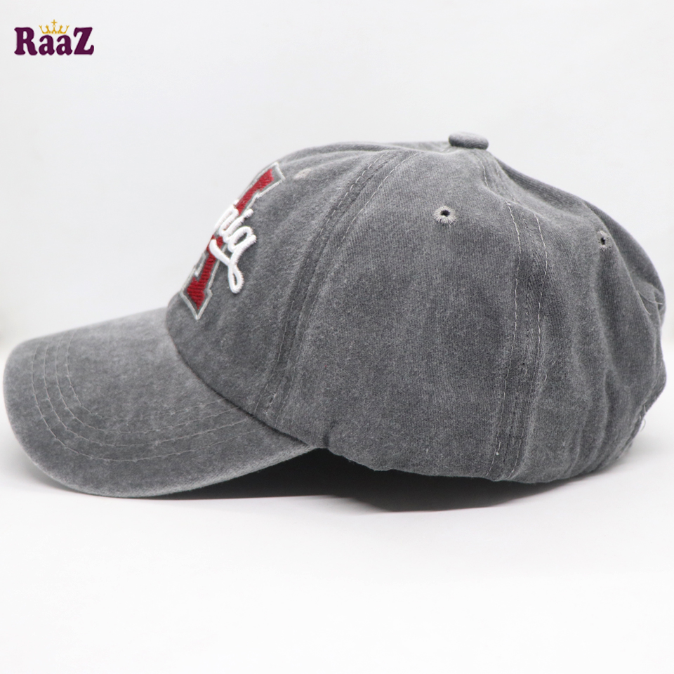 Picture of Silver CA California Logo Wash Imported Baseball Cap