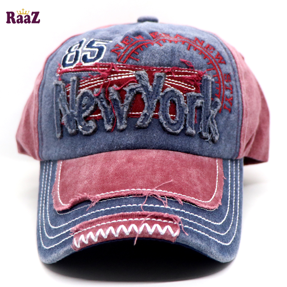 Picture of Maroon Navy Blue New York 85 Imported Baseball Cap