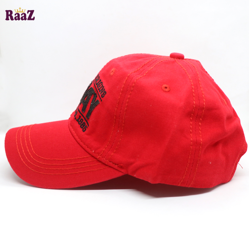 Picture of Red Friday Bold Solid Logo Imported Wash Cap