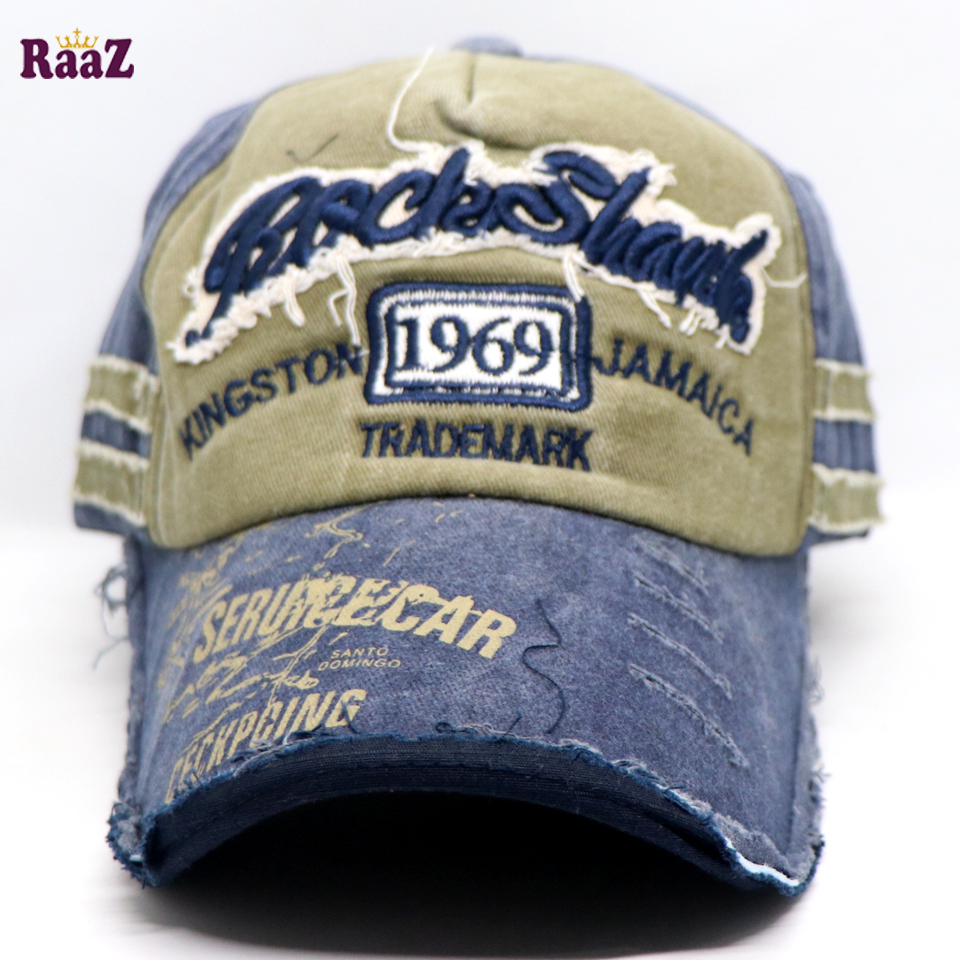 Picture of Blue Green Blackshack 1969 Embroidery Logo Imported