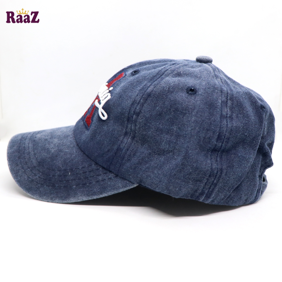 Picture of Blue CA California Logo Wash Imported Baseball Cap