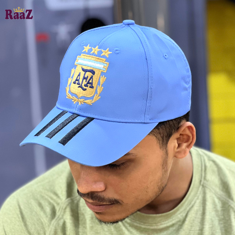 Picture of Sky Blue Argentina 3 Star Cotton Cap