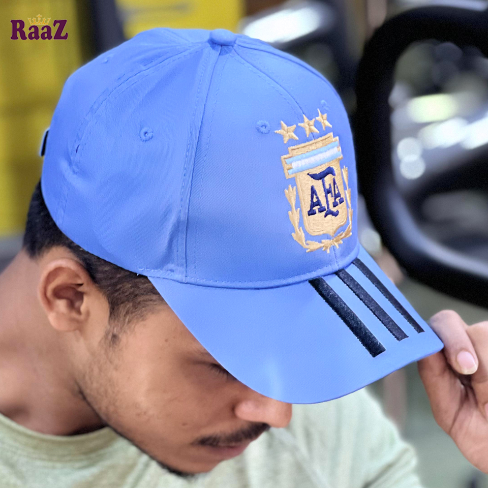 Picture of Sky Blue Argentina 3 Star Cotton Cap
