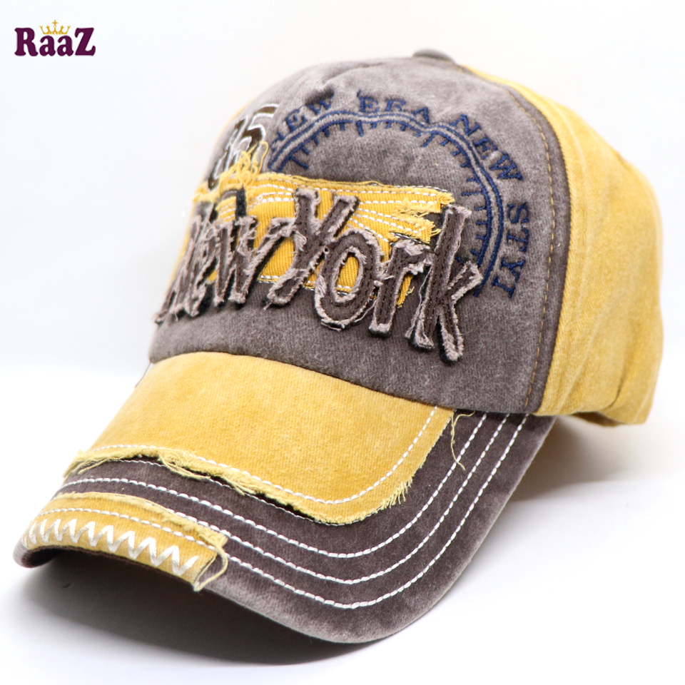 Picture of Yellow New York 85 Imported Baseball Cap