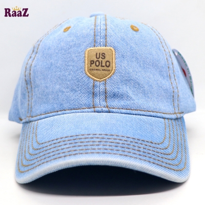 Picture of Denim Washed Export Us Polo Baseball Cap For Men