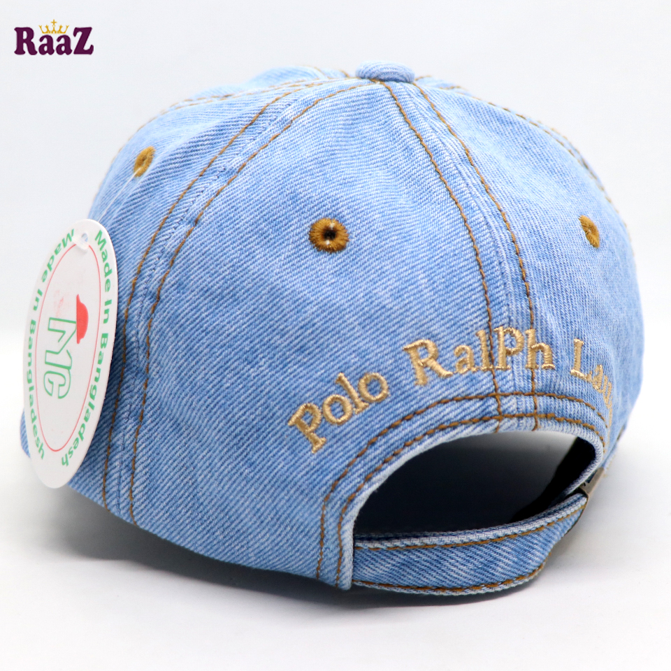 Picture of Denim Washed Export Us Polo Baseball Cap For Men
