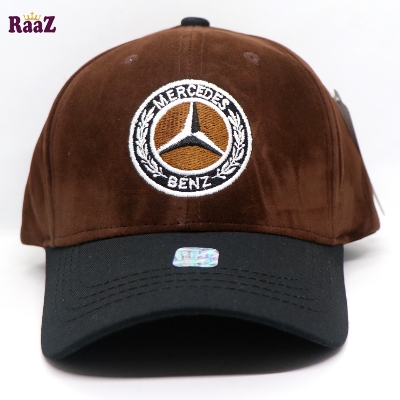 Picture of Mercedes Black And Deep Brown Export Velvet Baseball Cap For Men