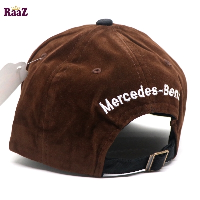 Picture of Mercedes Black And Deep Brown Export Velvet Baseball Cap For Men