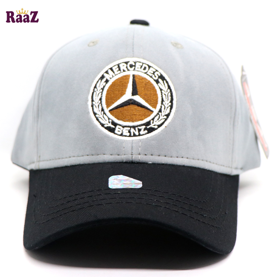 Picture of MERCEDES Black And Silver Export Velvet Baseball Cap For Men