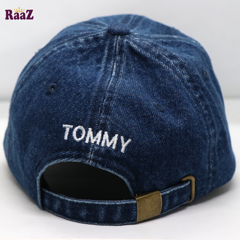 Picture of Navy Blue Tommy Denim Export Baseball Cap For Men