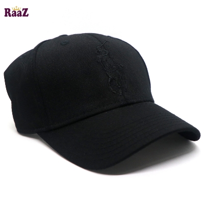 Picture of All Black Export Cotton US Polo Cap For Men