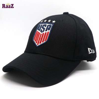 Picture of Black Export Cotton USA Cap For Men