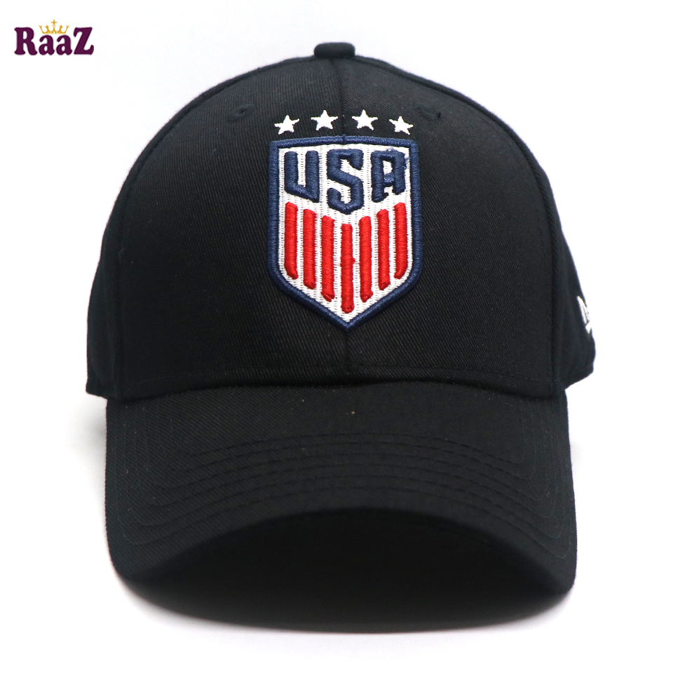 Picture of Black Export Cotton USA Cap For Men