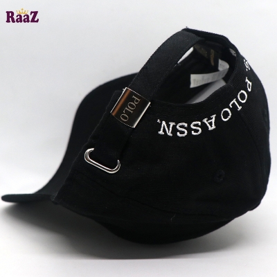 Picture of Black Export Cotton US Polo Cap For Men