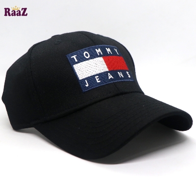 Picture of BLACK 100% EXPORT GOOD QUALITY TOMMY JEANS CAP