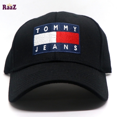 Picture of BLACK 100% EXPORT GOOD QUALITY TOMMY JEANS CAP